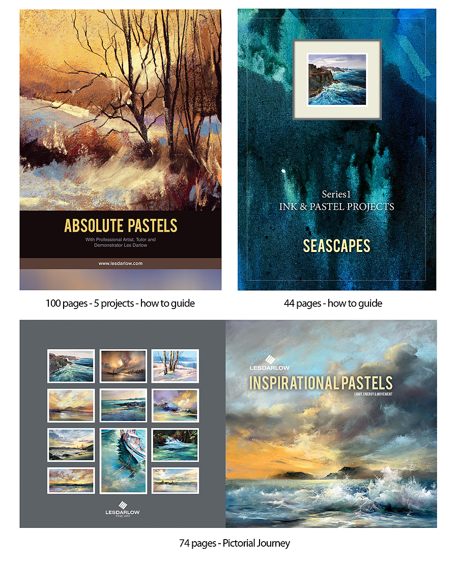 3 Book Download LES DARLOW FINE ART